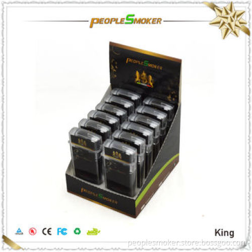 Disposable E cigarette with PVC Box Package, 85x7.8mm Size